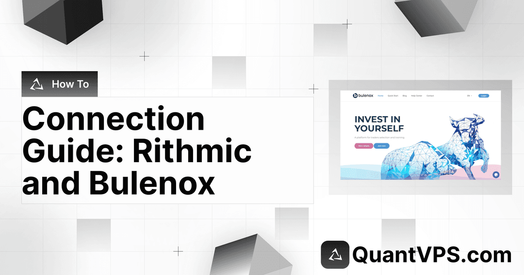 How to Connect Rithmic RTrader Pro to NinjaTrader 8 in 2024 (Bulenox Prop Futures Trading)