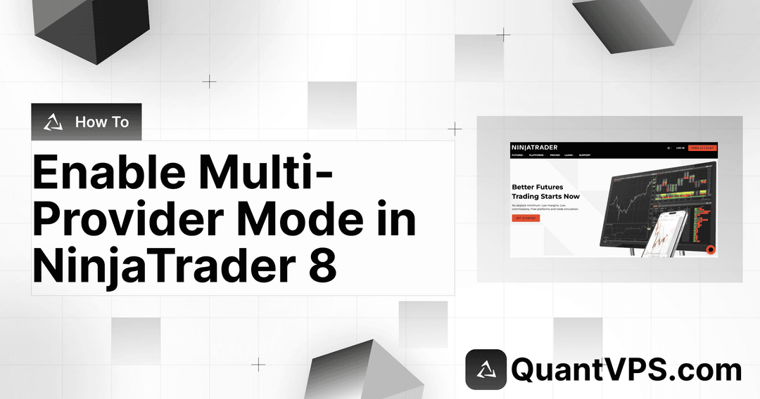 How to Enable Multi-Provider Mode in NinjaTrader Desktop