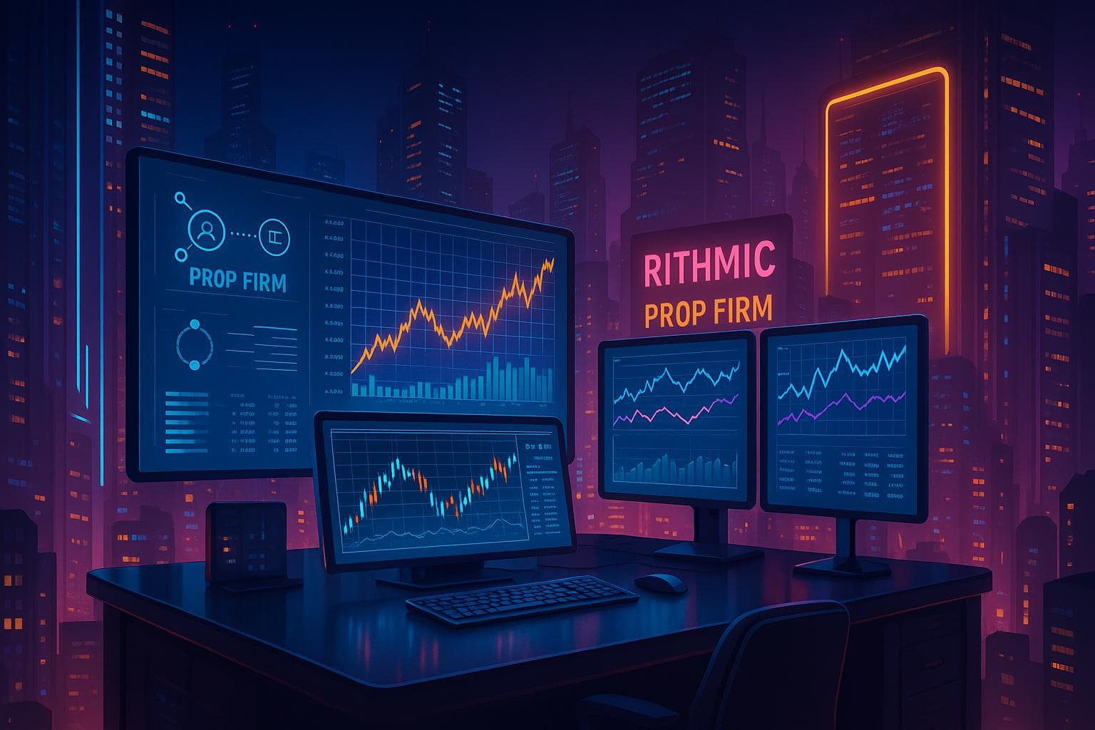 Connect to Different Rithmic Prop Firms on NinjaTrader