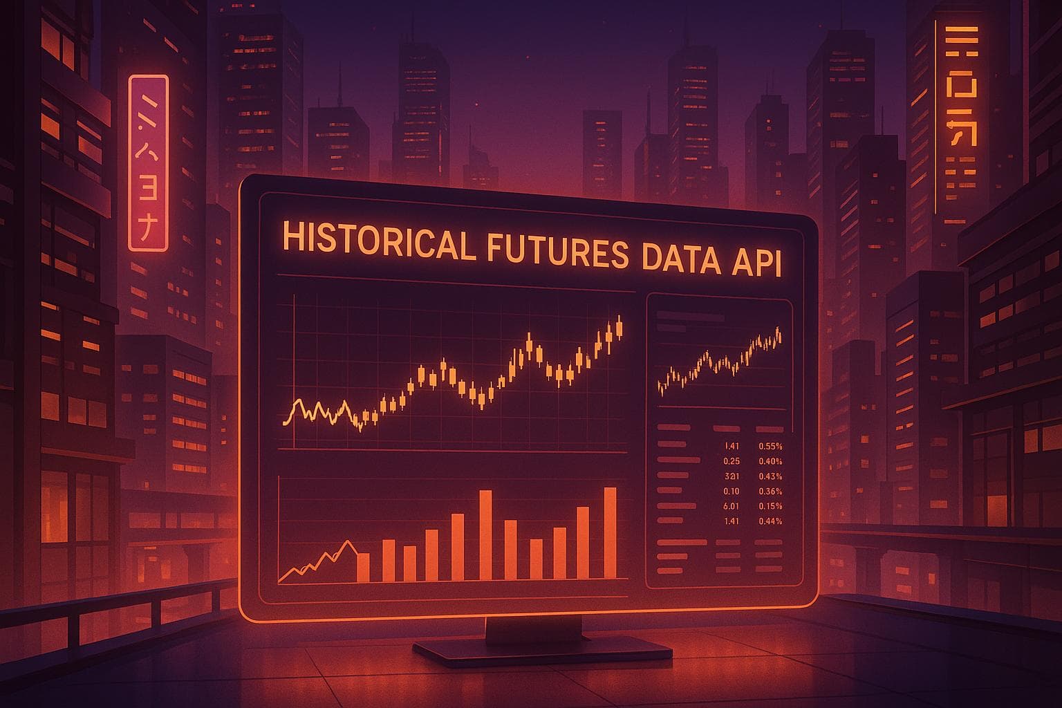 Historical Futures Data API: Access Market Prices Instantly