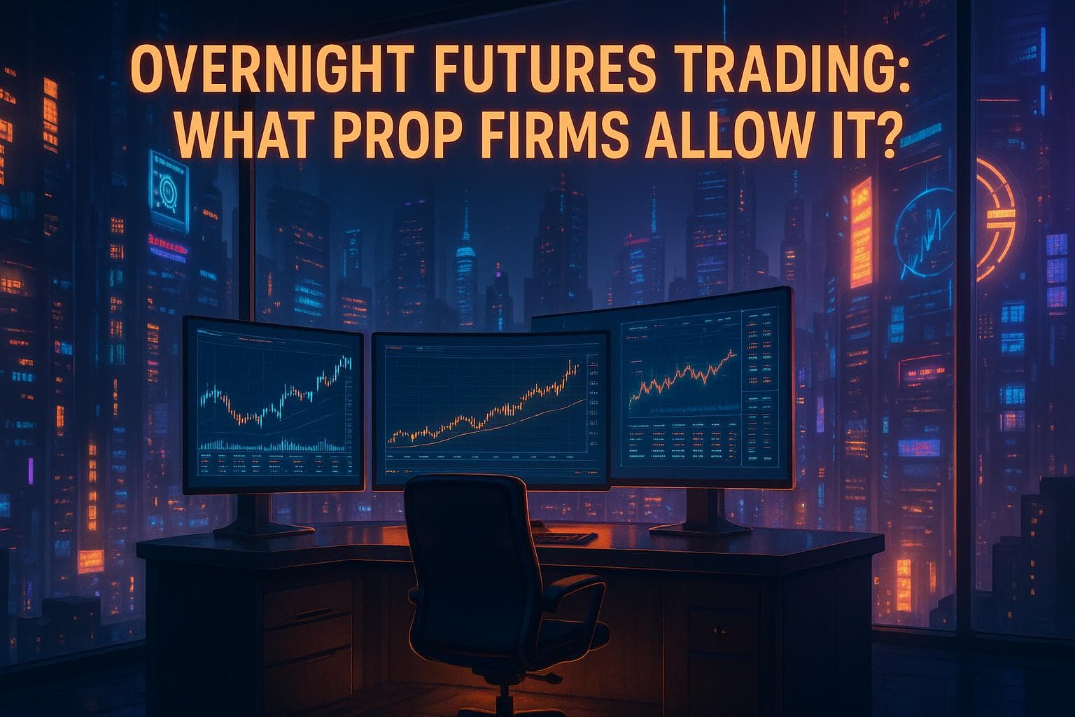 Overnight Futures Trading: What Prop Firms Allow It?