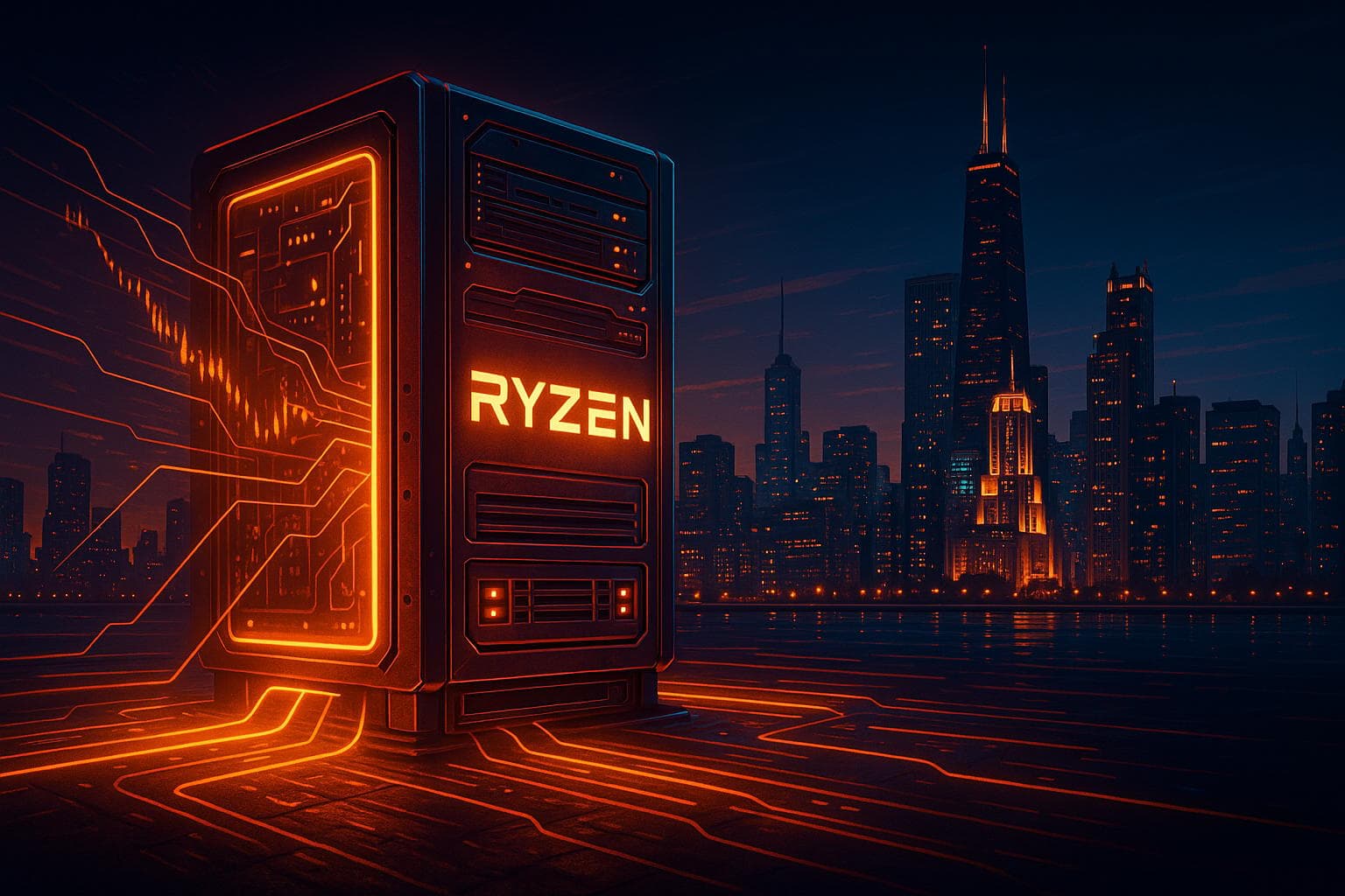 AMD Ryzen Dedicated Server Hosting in Chicago, USA