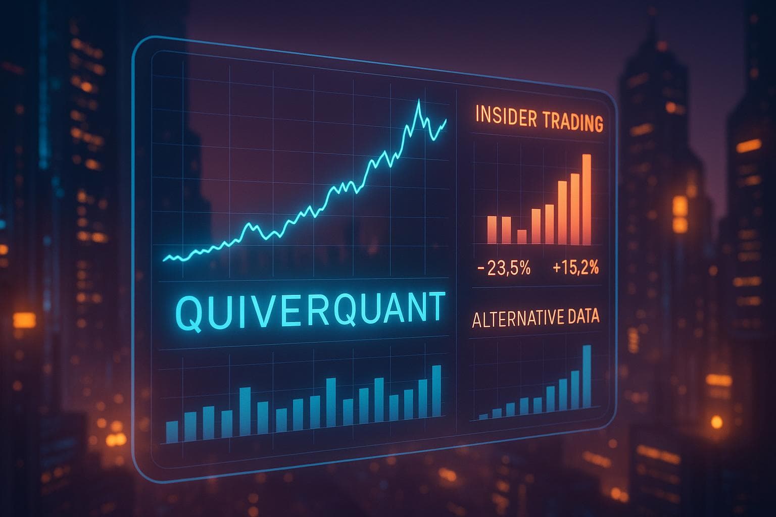 QuiverQuant Review: See Insider Trades & Alternative Data