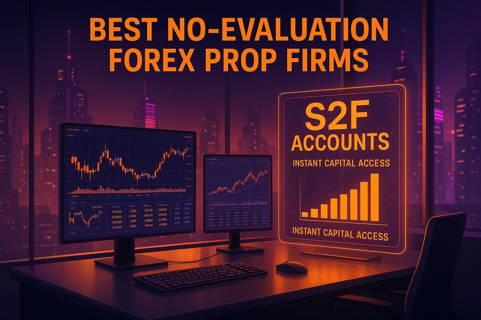 Best No-Evaluation Forex Prop Firms: Get S2F Accounts