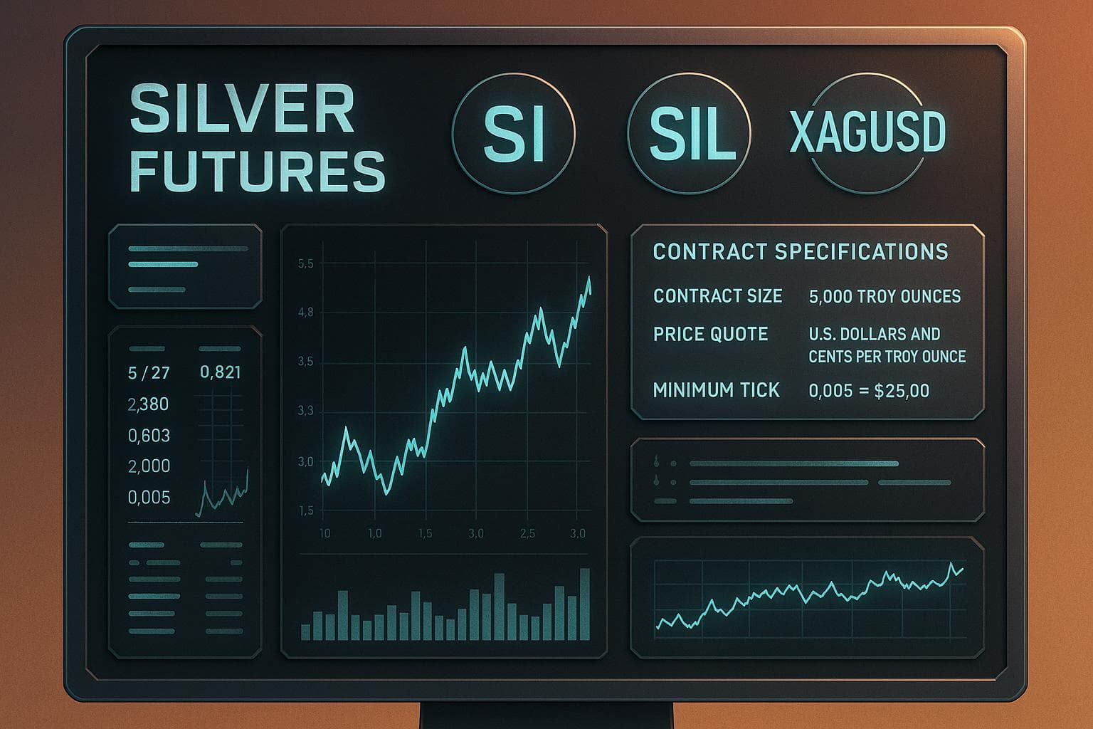 CME Silver Futures Symbol & Contract Specs (SI / SIL / XAGUSD Overview)