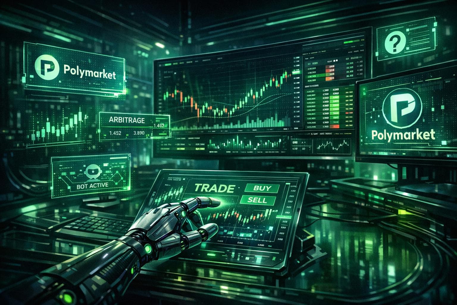 Automated Trading on Polymarket: Bots, Arbitrage & Execution Strategies