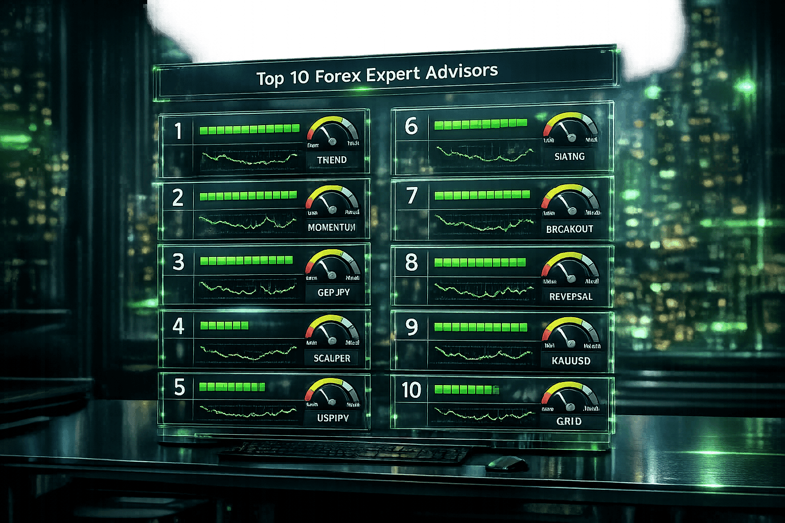 Top 10 Forex Expert Advisors: Performance, Risk & Strategy Breakdown