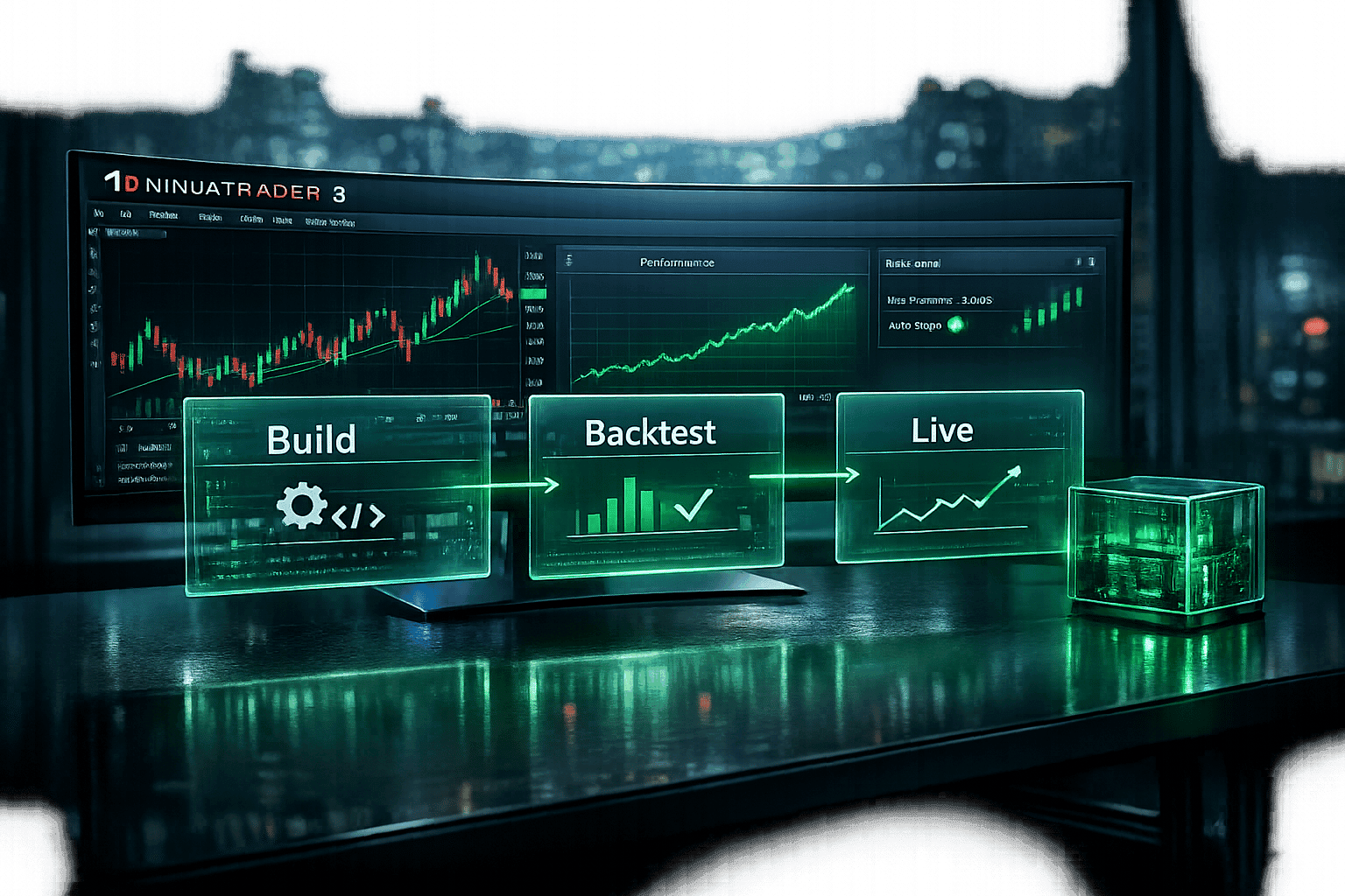 NinjaTrader 8 Automated Trading: Building & Running Futures Algos