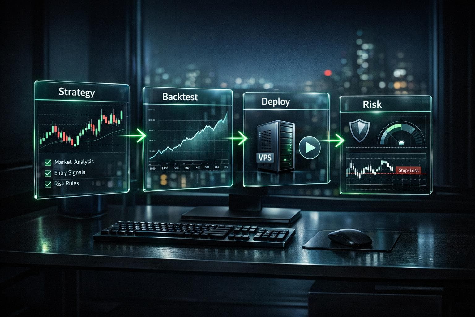Automated Trading for Beginners: From Strategy to Live Execution