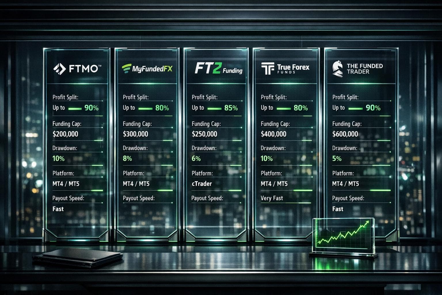 CFD Trading Prop Firms: Top Picks & Comparison