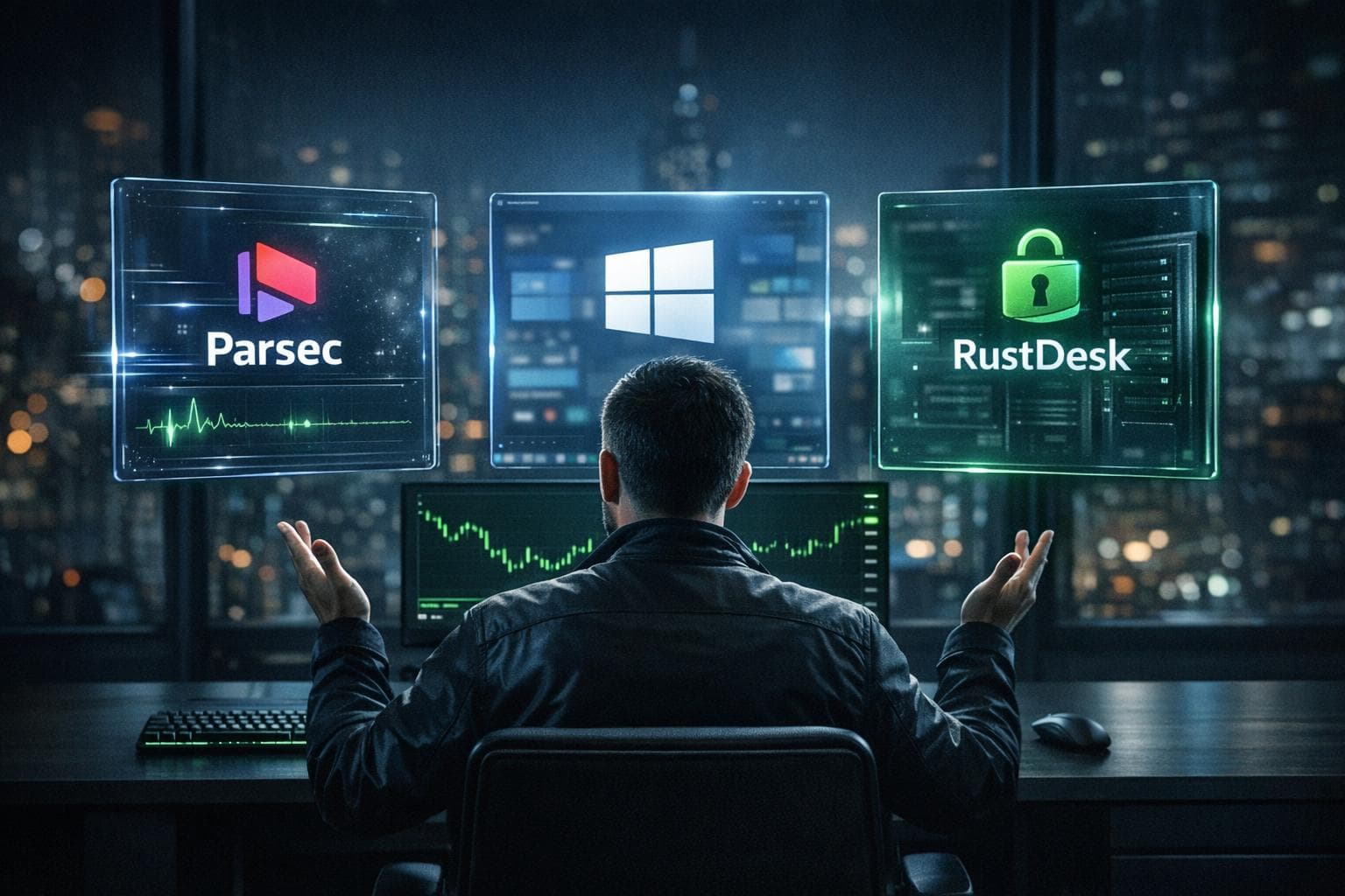 Parsec vs RDP vs Rustdesk: How Do Remote Desktop Tools Stack Up?