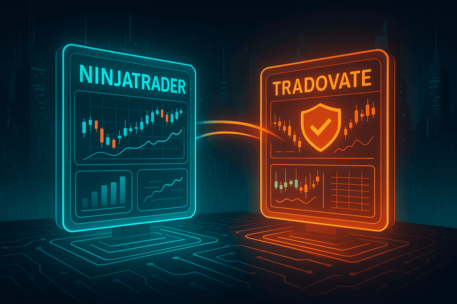 NinjaTrader Tradovate Connection