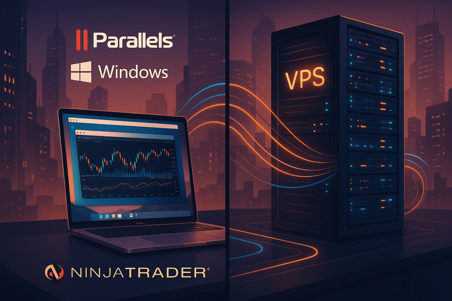How to Run NinjaTrader on Parallels (and Why a VPS Is Better)