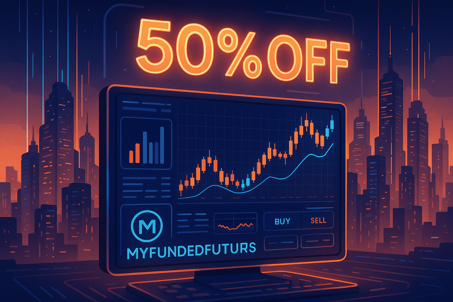 MyFundedFutures Black Friday & Cyber Monday: 50% Off Promo Codes
