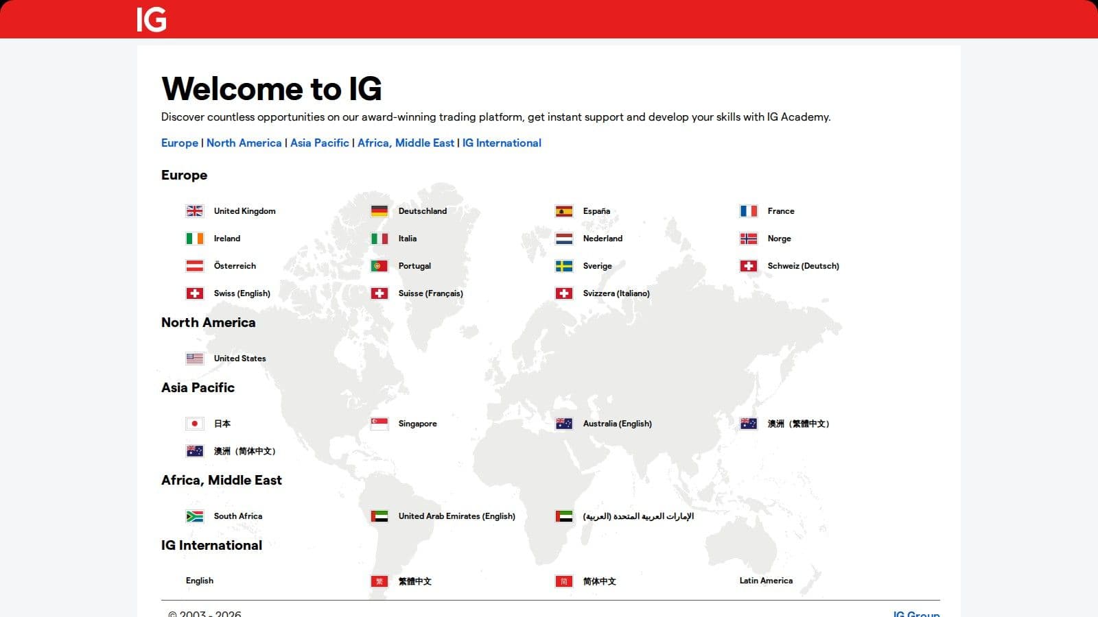 IG homepage, October 2026