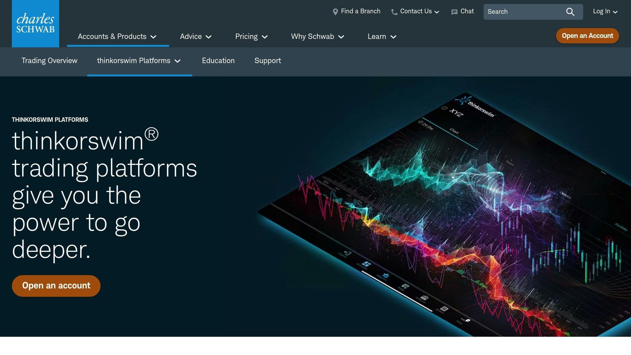 Charles Schwab thinkorswim trading platform overview