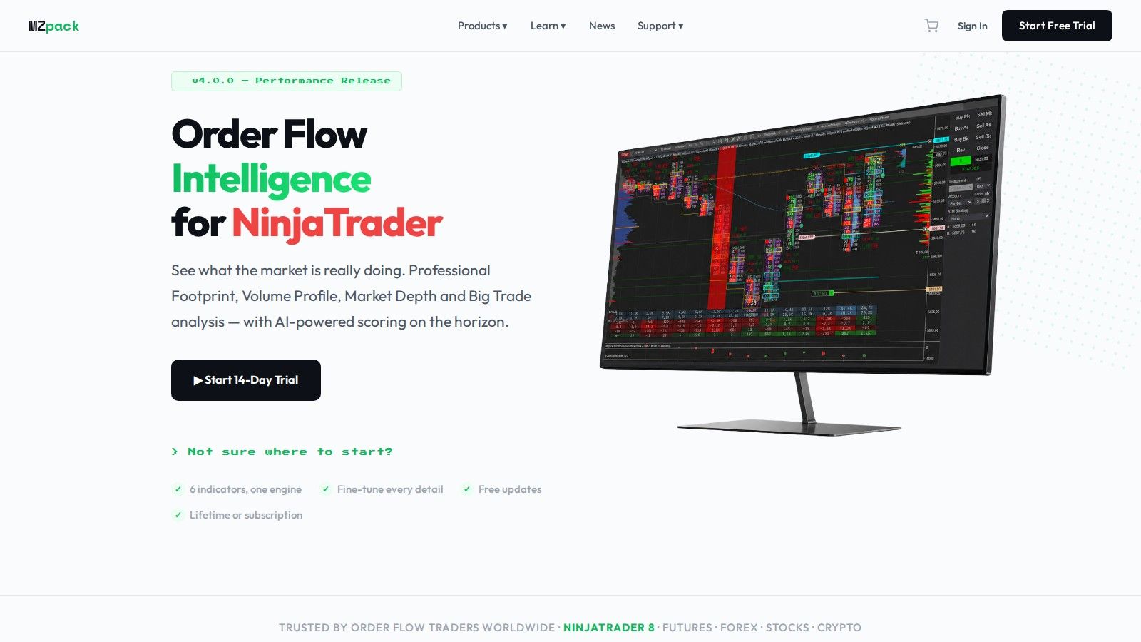 MZpack homepage, October 2026