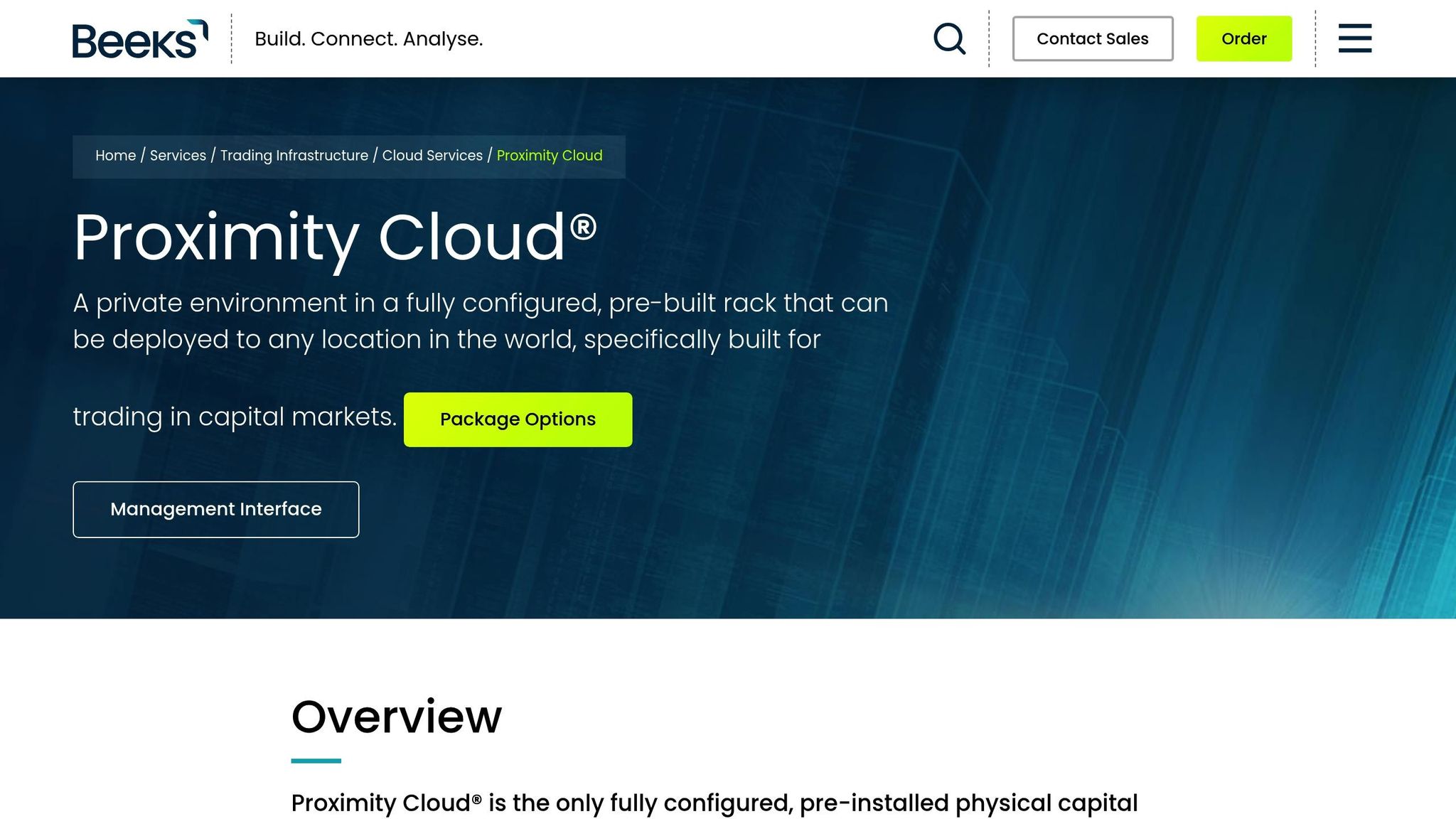 Beeks Proximity Cloud