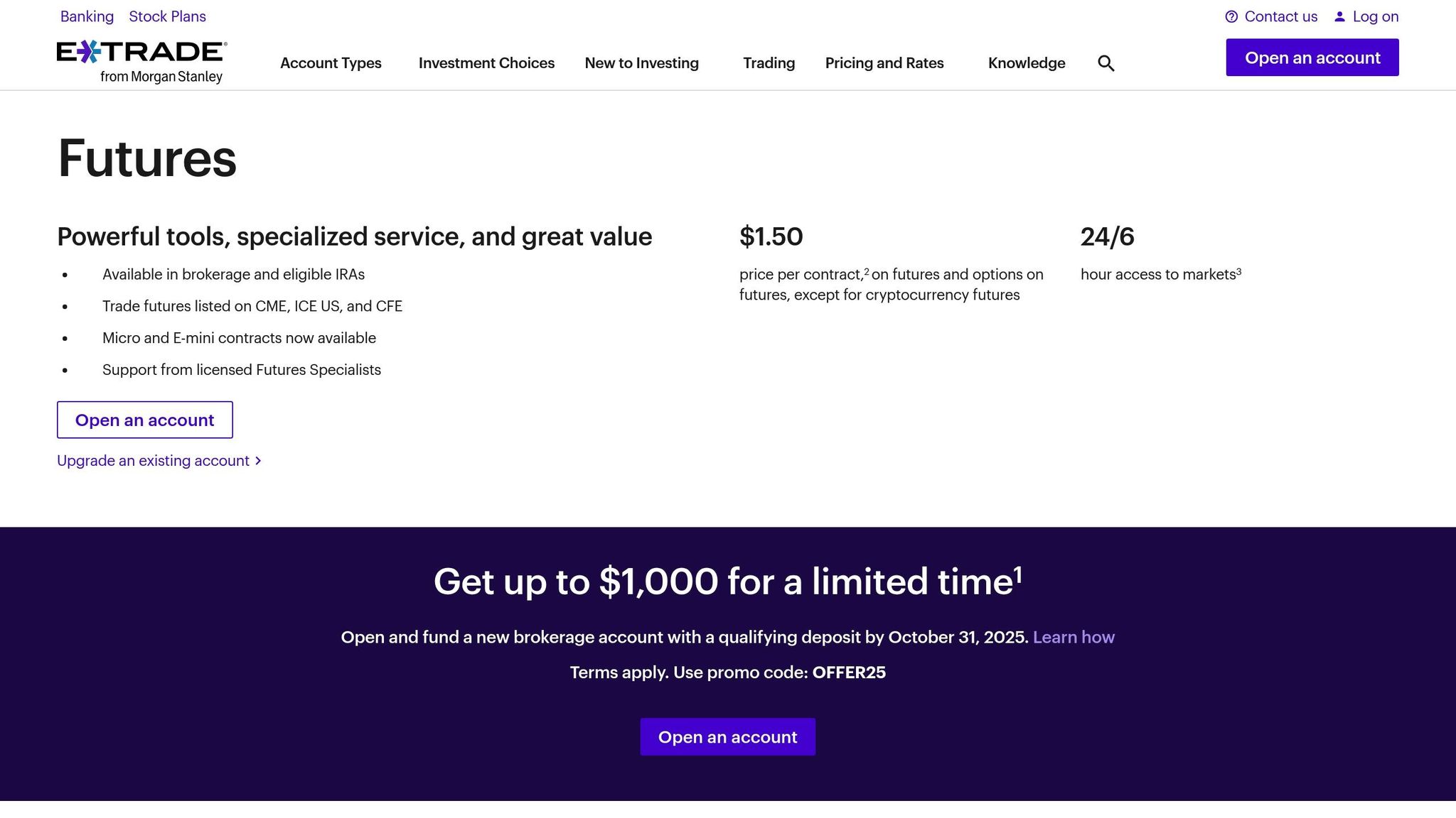 E*TRADE Futures