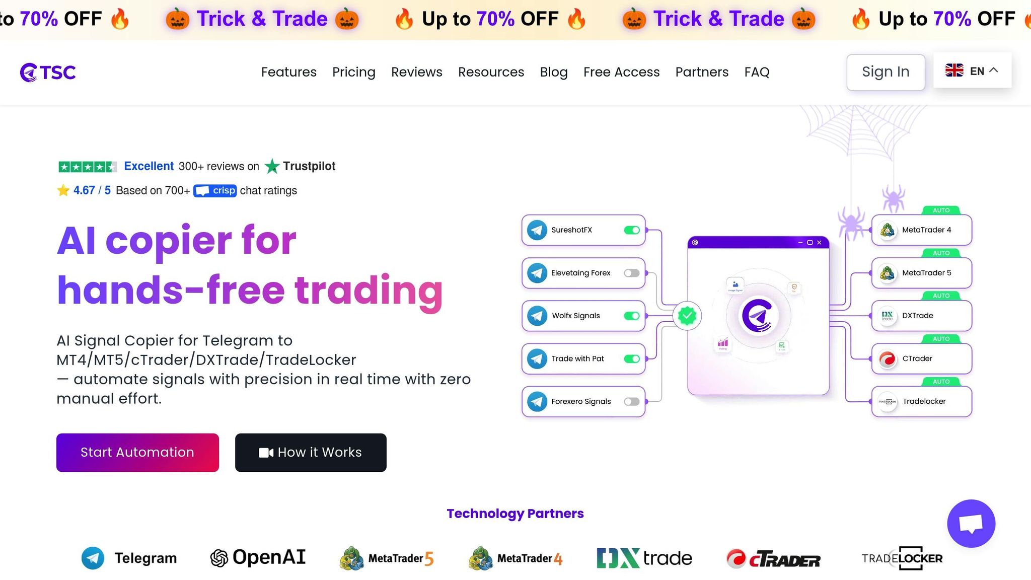 Telegram Signal Copier
