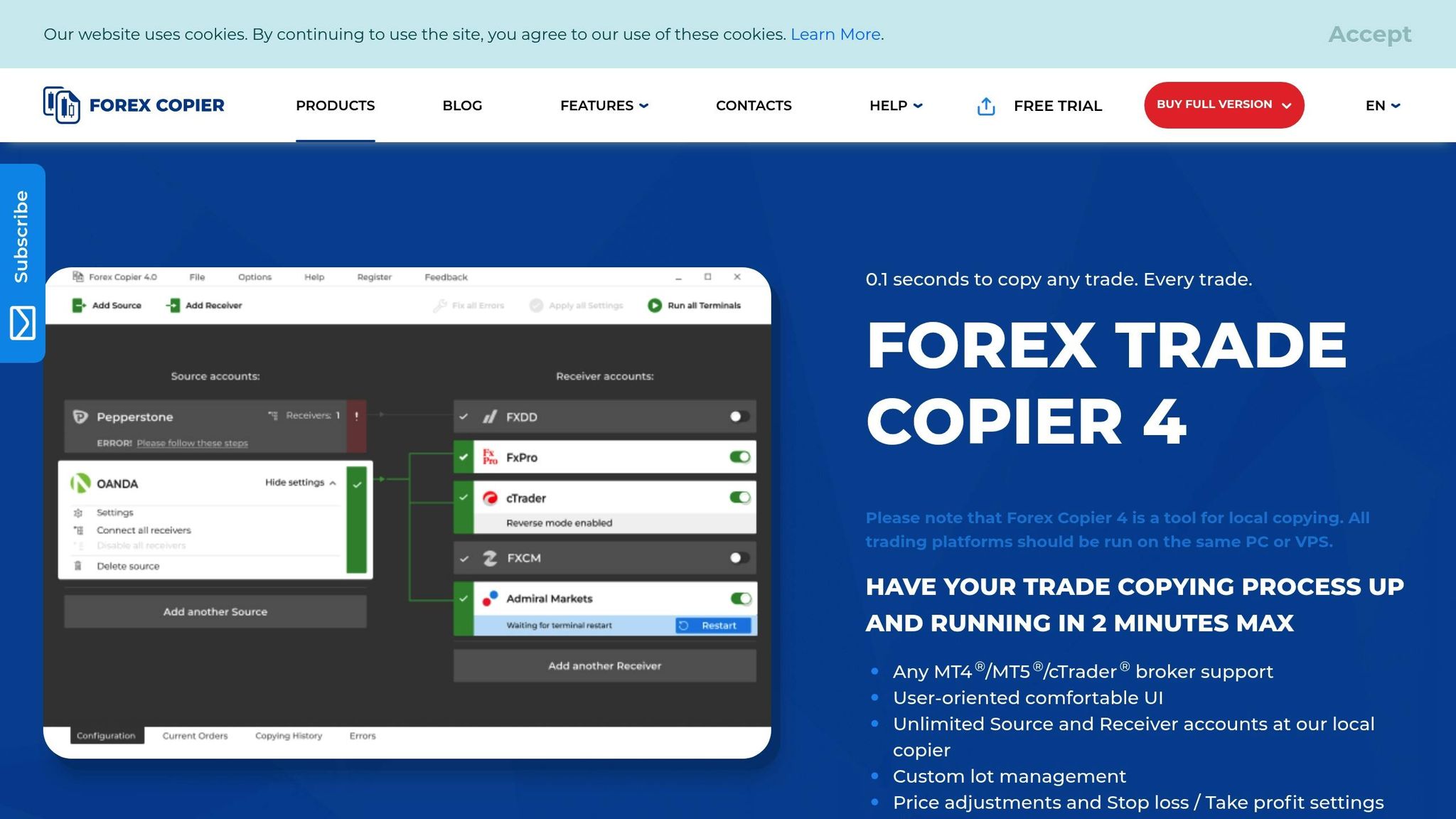 Forex Trade Copier 4