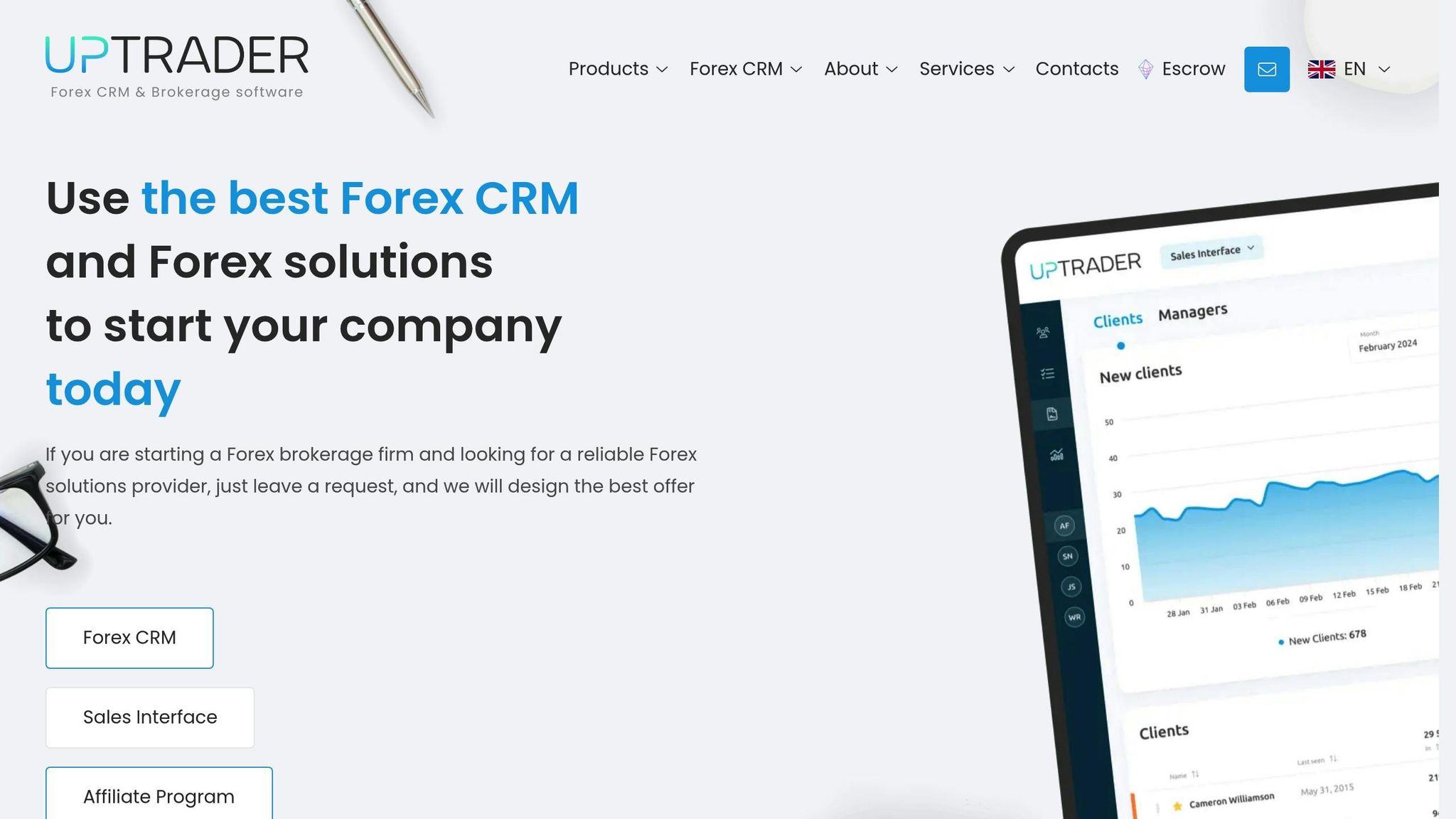 UpTrader CRM