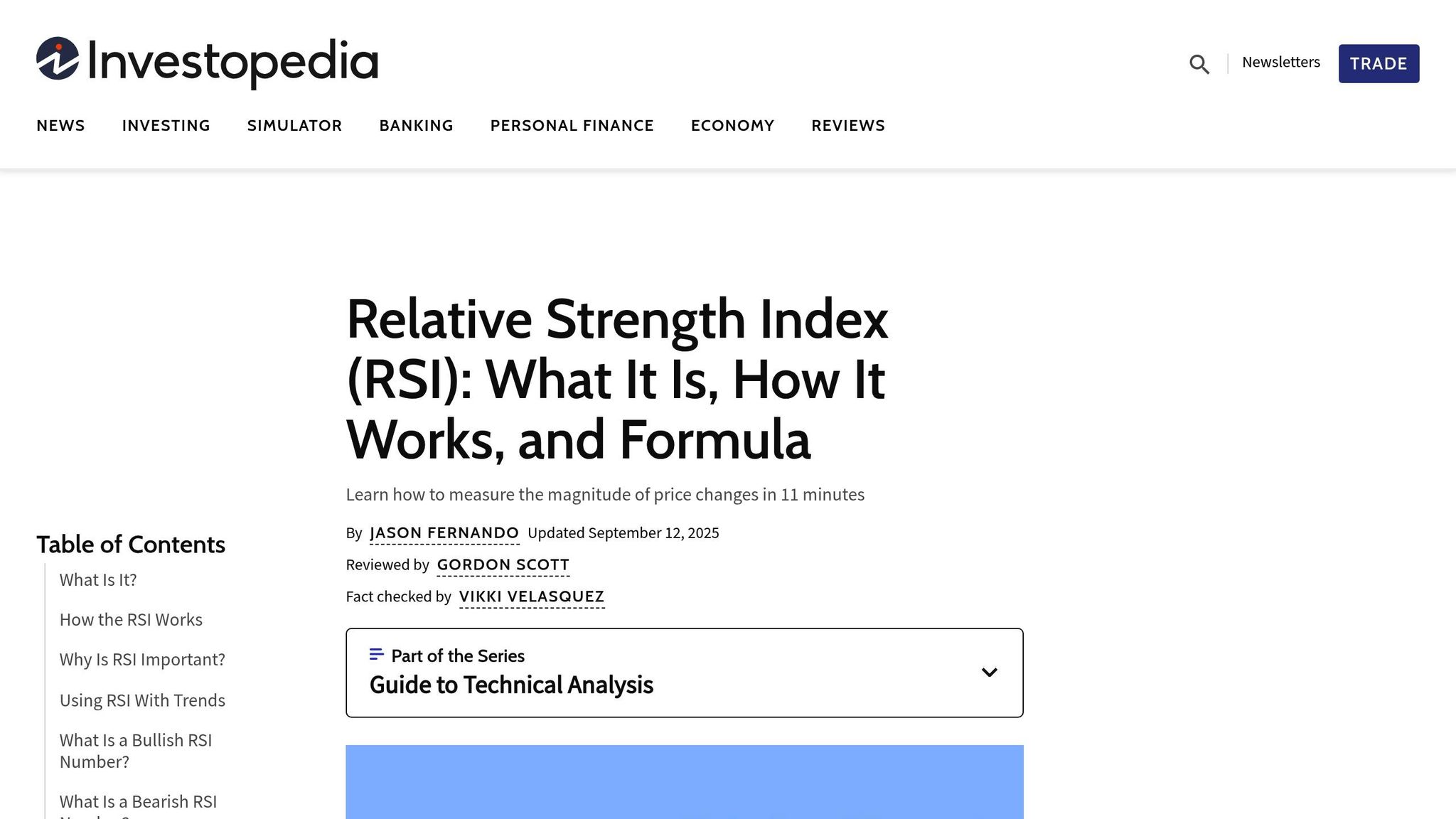Relative Strength Index