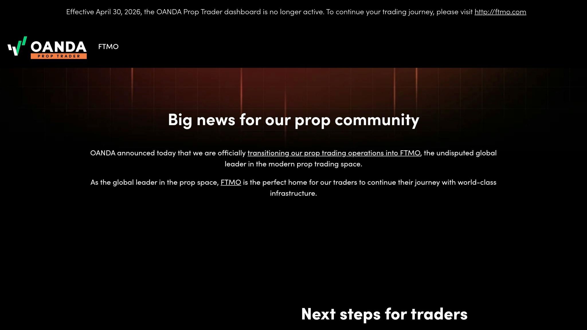 Oanda Prop Trader