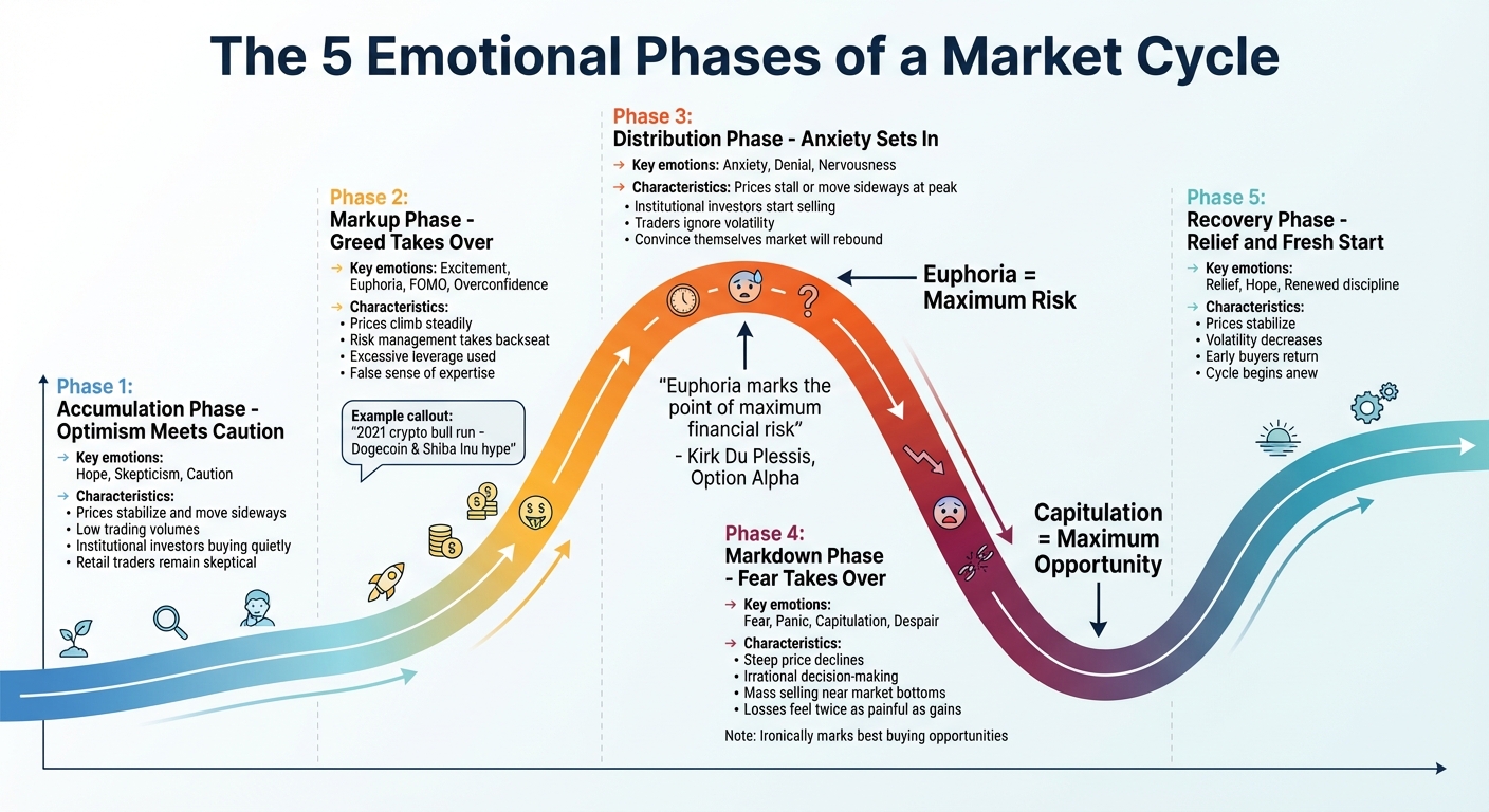 The 5 Emotional Phases of Market Cycles: From Optimism to Recovery