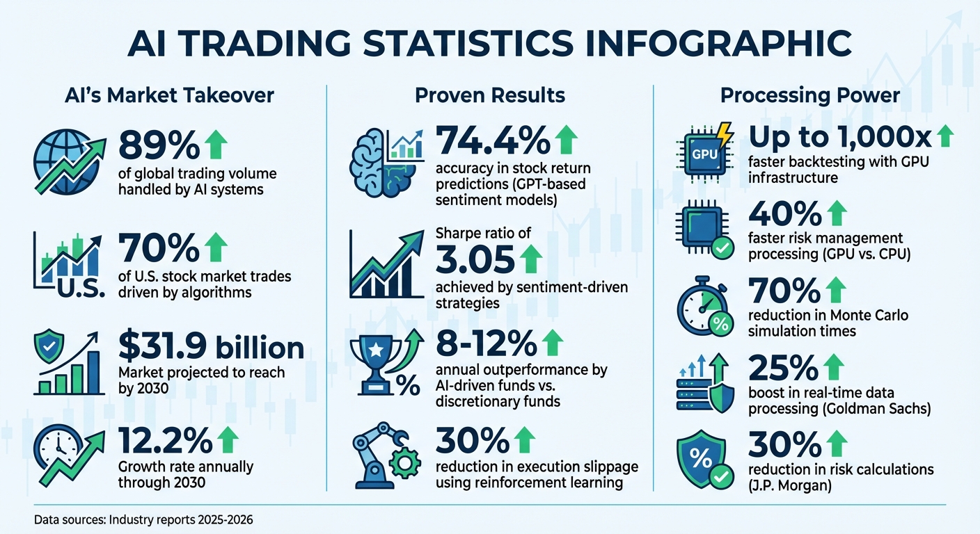 AI Trading Market Statistics and Performance Metrics 2025-2030