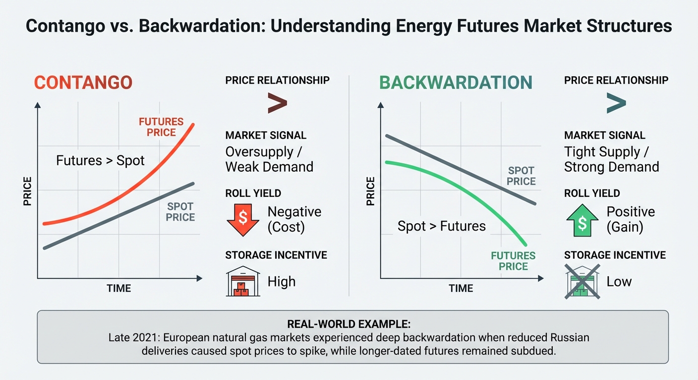 Contango vs Backwardation in Energy Futures Markets