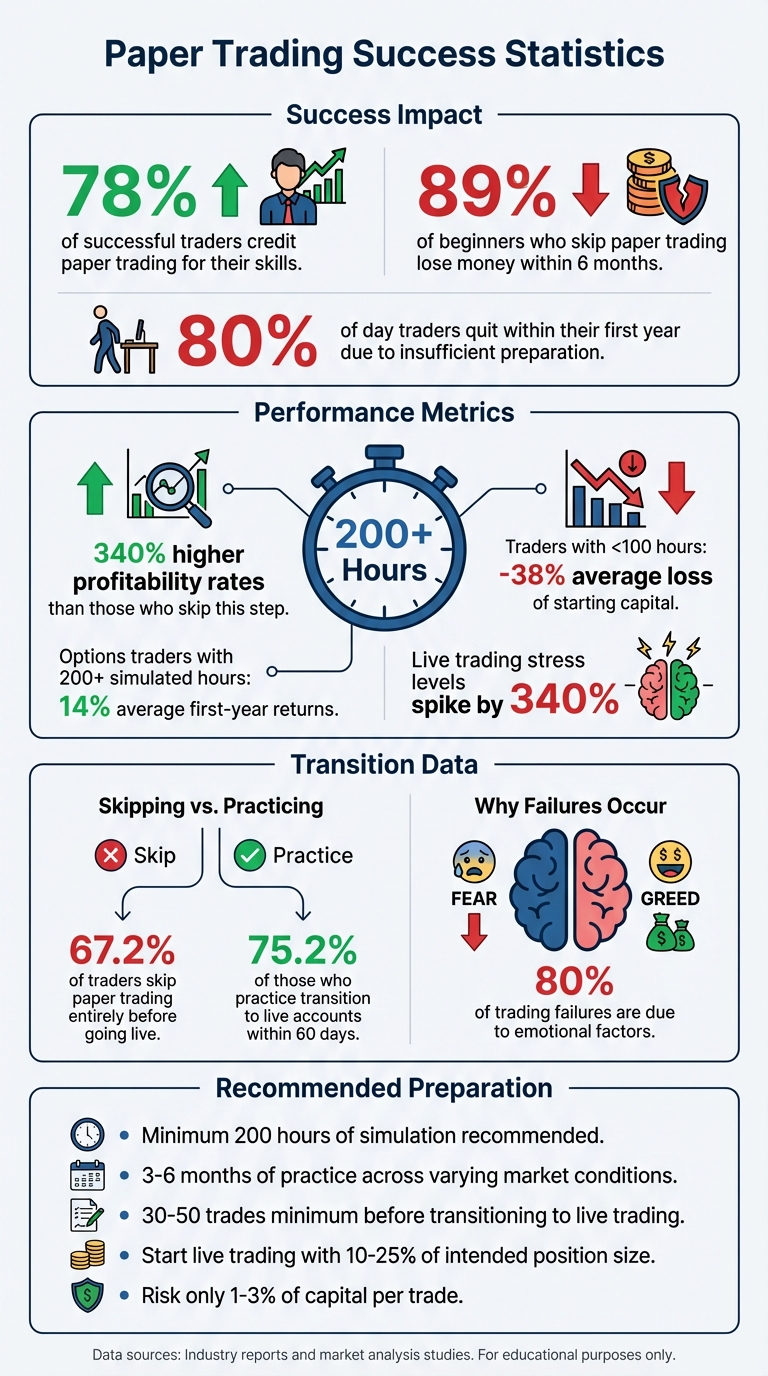 Paper Trading Statistics and Success Metrics for New Traders