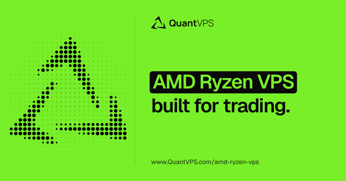 AMD Ryzen VPS | Ryzen 9 9950X, DDR5, 0.52ms to CME | QuantVPS